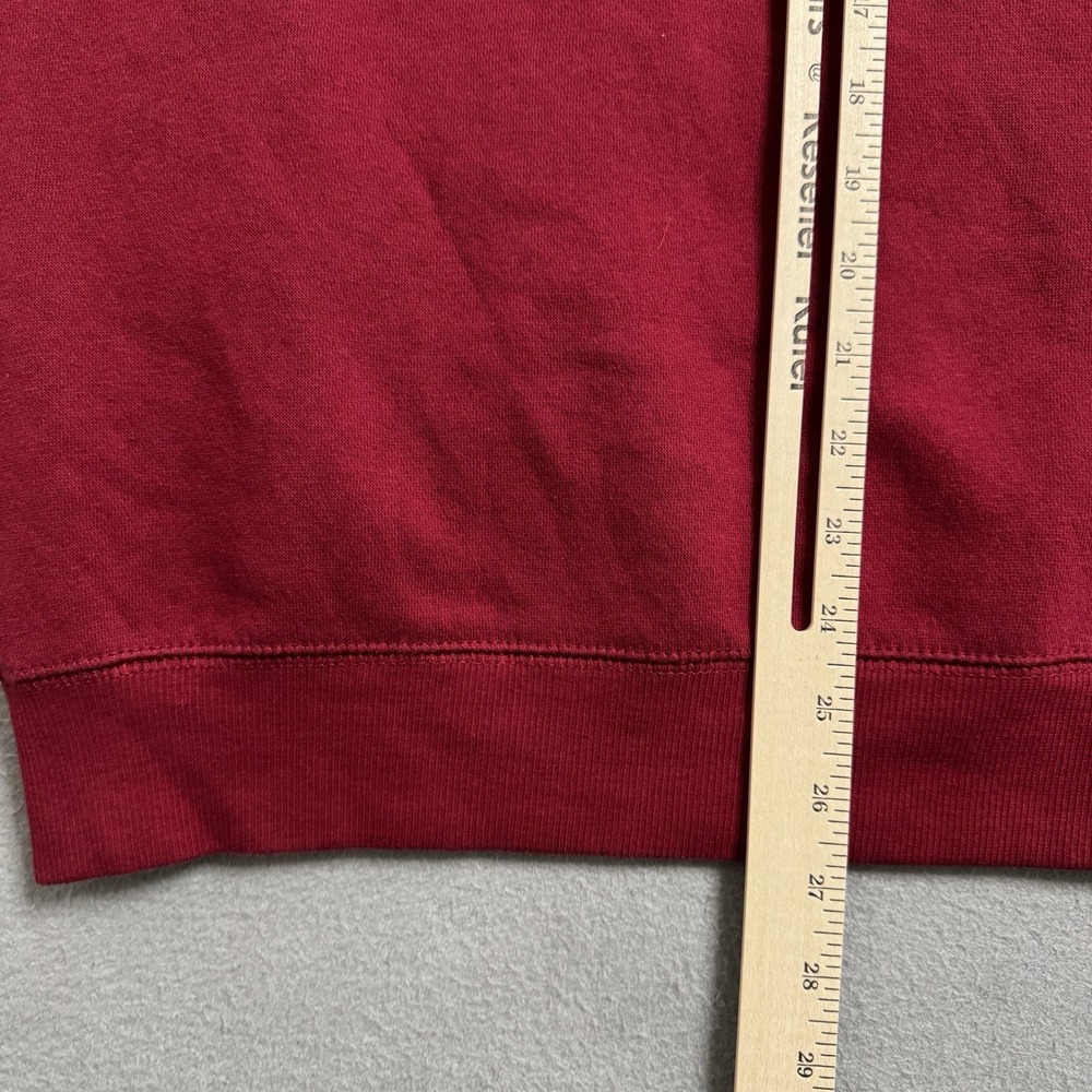 Von Dutch Hoodie Mens Large Red Skull Graphic Streetwear Pullover Grunge Skate - Picture 9 of 12